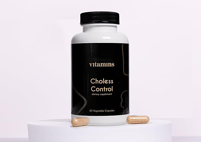 Vitamin – Cholesterol Control Supplement for Heart, Energy, and Cholesterol Level Support, Niacin, Gluten-Free, 60ct