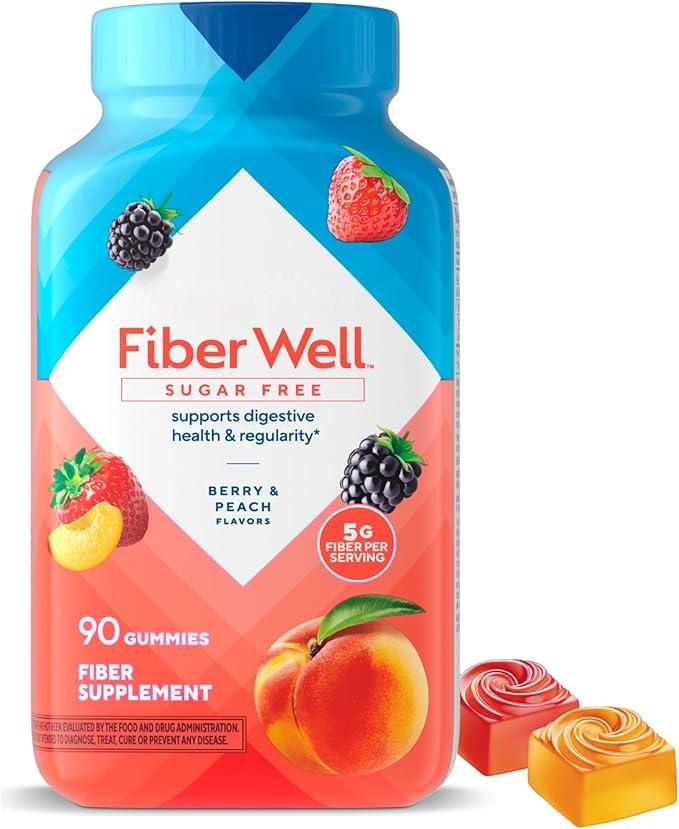 Fiber Well Gummy Vitamins, 90 Count (Packaging May Vary)
